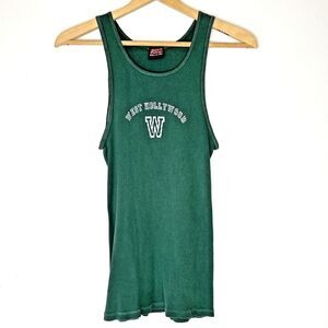 West Hollywood Green‎ XL Tee youth tank summer pool y2k